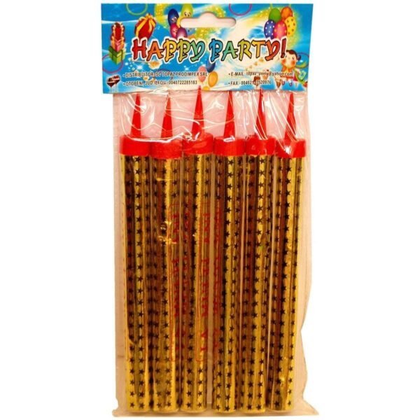 Set de 6 artificii pentru tort (20 cm)-0