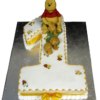 Tort Winnie the pooh si cifra 1-0