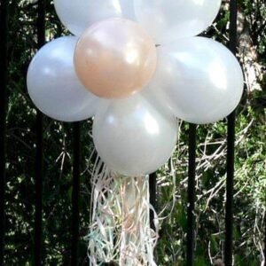 Floare din baloane simpla-335