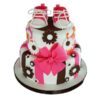 Tort botez cu margarete 1 Tort botez cu margarete-0