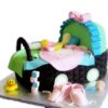 Tort botez carucior bebelus -0