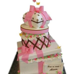 Tort botez delicat-0