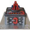 Tort Spiderman pe cladire 2 Tort cu Spiderman pe cladire