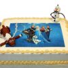 Tort cu poza Frozen