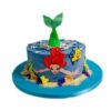 Tort cu mica sirena Ariel 2 Tort cu mica sirena Ariel