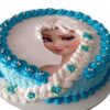Tort cu Regina Elsa 1 Tort cu Regina Elsa