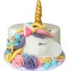 Tort Unicorn cu trandafiri 2 Tort Unicorn cu trandafiri