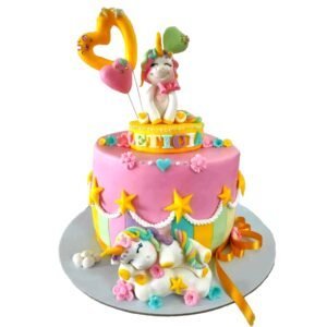 Tort cu unicorni