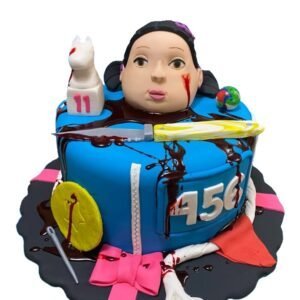 Tort Squid Game sau tort Jocul calamarului